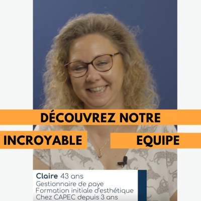 Claire Roussel, gestionnaire de paie CAPEC RH