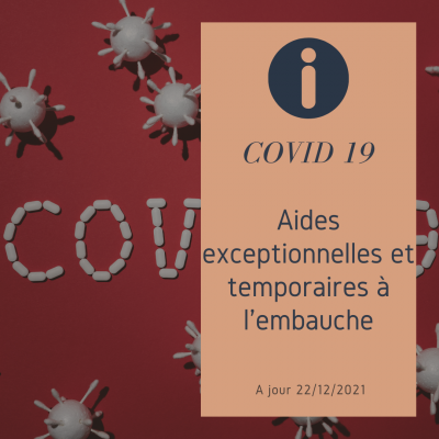 aides embauches covid