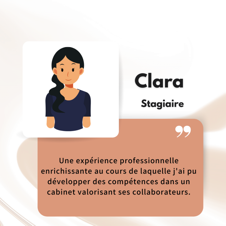 Clara stagiaire élève Avocat CAPEC Cabinet Comptable Dijon