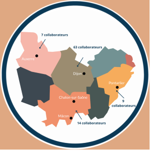 Nos sites d'implantation CAPEC en BFC